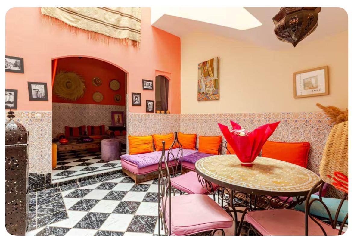 Maison Riad Traditionnel Idealement Situe A Marrakech Marrakesh Exteriör bild