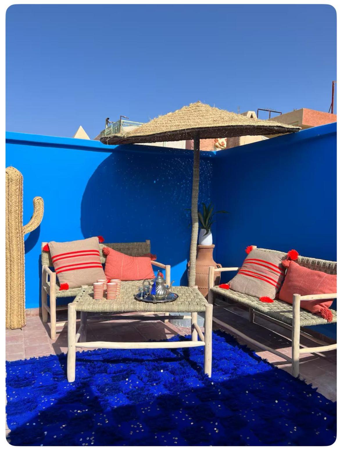 Maison Riad Traditionnel Idealement Situe A Marrakech Marrakesh Exteriör bild